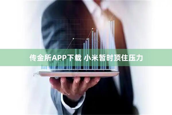 传金所APP下载 小米暂时顶住压力